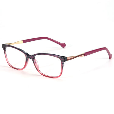 Women Urban Eyeglasses: Savannah - Pink - SpaceSMART Eye Clinic (Diagonal View)